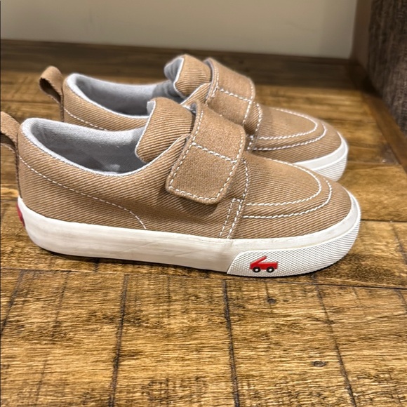 Kids Tan Canvas Shoes - Picture 1 of 1